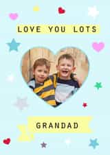 Personalised Father's Day Photo Card created by Marie Goodchild - grandad birthday Father's Day Personalised Photo Card 12179