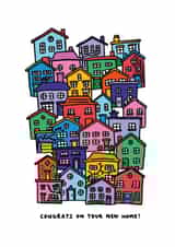 congrats illustration New Home Card 20751 created by EM.ME.LEE
