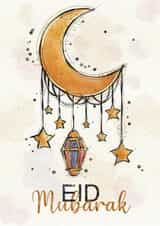 Eid Mubarak Ramadan Kareem Card created by Catherine Bancroft