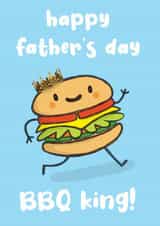 burger beef Father's Day Card 32422 created by Sarah-Anne Brown