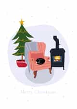 card pack traditional Christmas Card 14613 created by Letter V Prints
