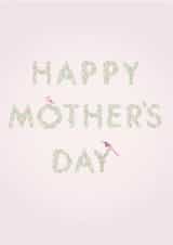 floral pretty Mothers Day Card 24149 created by Dee Cresswell