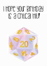 game dice Birthday Card 19098 created by Peach and Mimi
