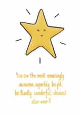 You are the biggest super star ever! created by Sally Wilkinson