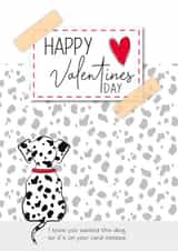 dog you wanted Valentines Day Card 41806 created by Diary of a Craft Girl