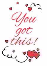 clouds squiggle Love & Friendship Card 43663 created by Morris Art & Soul