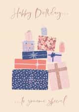 Classic Birthday Card - For Her - Presents created by Sazerelli Designs