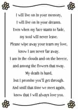 sorry for your loss condolences Sympathy Card 46631 created by HabFab