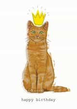 Cat Lover Birthday Card created by doodleshoe paper goods