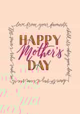 mother mum Mothers Day Card 43707 created by rachels_type