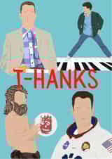 T-Hanks - Thank you card created by Swisa Creates