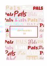 pals friend Valentines Day Card 46750 created by Sleek and Chic Illustrations