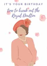 hyacinth hyacinth bucket Birthday Card 13410 created by Swisa Creates