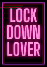lock down Valentines Day Card 42471 created by Holland & Best