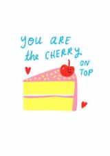 cake slice Valentines Day Card 18639 created by Jessica Woodhouse