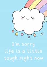 mental health anxiety Thinking of you Card 16300 created by OkayDoodle