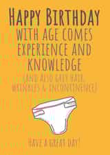 age old Birthday Card 42212 created by B&You Designs