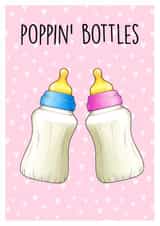 congratulations baby news Pregnancy Card 20791 created by Poppy & Mabel 