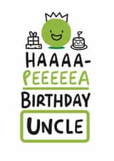 pun pea Birthday Card 4722 created by Conor Rawson