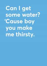 Thirst Trap Valentine's Card created by Elaine Miles