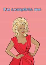 ru paul drag race Valentines Day Card 21011 created by Chloe illustrates