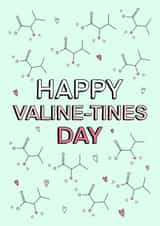 love heart Valentines Day Card 21101 created by Flora Mack