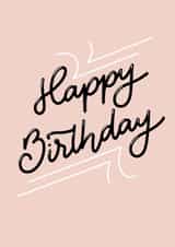 Elegant Birthday Card for Someone Classy created by Jenni Ahlberg - Jeah Design