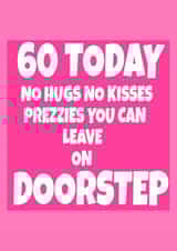 60 60th Birthday Card 36969 created by RASAR