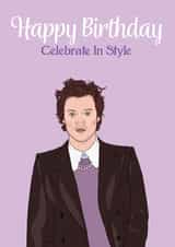 Harry Styles celebrate Birthday Card 21111 created by Natalie Baxter