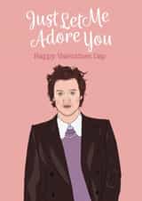 Harry Styles Galentines Valentines Day Card 21112 created by Natalie Baxter