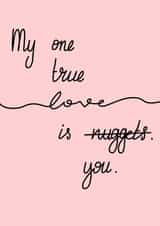 Nuggets love Valentines Day Card 36273 created by DawnOfTheDom