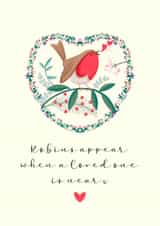 Robins appear when a loved one is near  created by Little Cat Creates