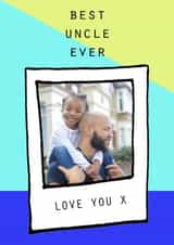Personalised Birthday Photo Card created by Marie Goodchild - uncle Best Birthday Personalised Photo Card 12181