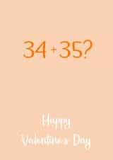 Valentine’s Day 69 Valentines Day Card 32736 created by Josh Daniel