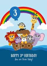 Happy 3rd Birthday created by Roger Bear Designs