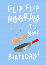 february pancake day Birthday Card 4171 created by The Cake Thief