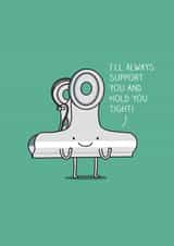 Punny greeting card to send a smile created by Milkyprint