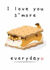 i love you love Valentines Day Card 46736 created by Cheeky Peeky