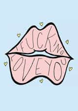 fucking rude Valentines Day Card 46850 created by Rebecca Sneddon