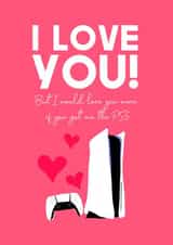 love  playstation Valentines Day Card 15834 created by WillyBee