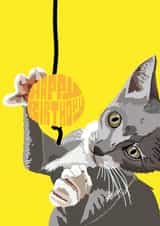 Kitten birthday card created by Tramaine Berry