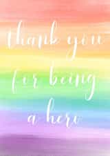 Hero Rainbow Card 46860 created by Rebecca Ensor