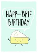happ-brie brie Birthday Card 20138 created by C+C Cards