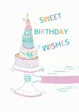 sweet wishes Birthday Card 34292 created by YouBloom