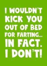 Funny birthday anniversary Valentine’s card for husband boyfriend created by Naomi Park