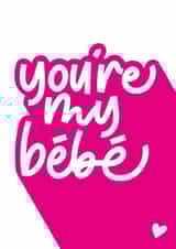 schists creek bebe Valentines Day Card 13536 created by Blink Lettering