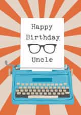 uncle specks Birthday Card 7645 created by Ness Nordberg