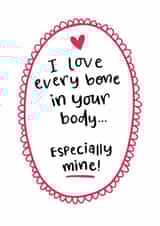 Love every Valentines Day Card 11089 created by Blue Kiwi Design