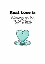 real love love Valentines Day Card 46616 created by Rude Cards Co.