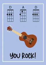 chords dad Father's Day Card 36766 created by Lloyd Crowley